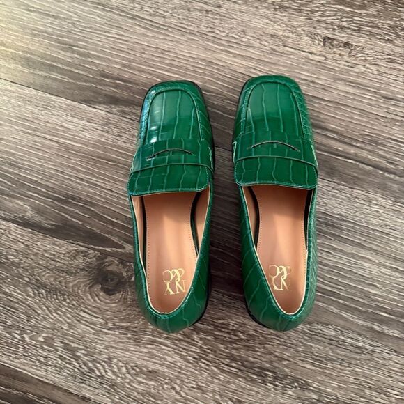New York & Company Penny Croc Heeled Loafer - Picture 8 of 10